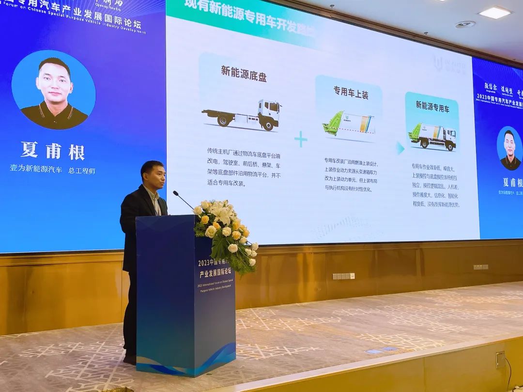 2023 Διεθνές Φόρουμ Ανάπτυξης Βιομηχανίας Ειδικών Φορτηγών Κίνας2