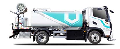 Dust suppression truck