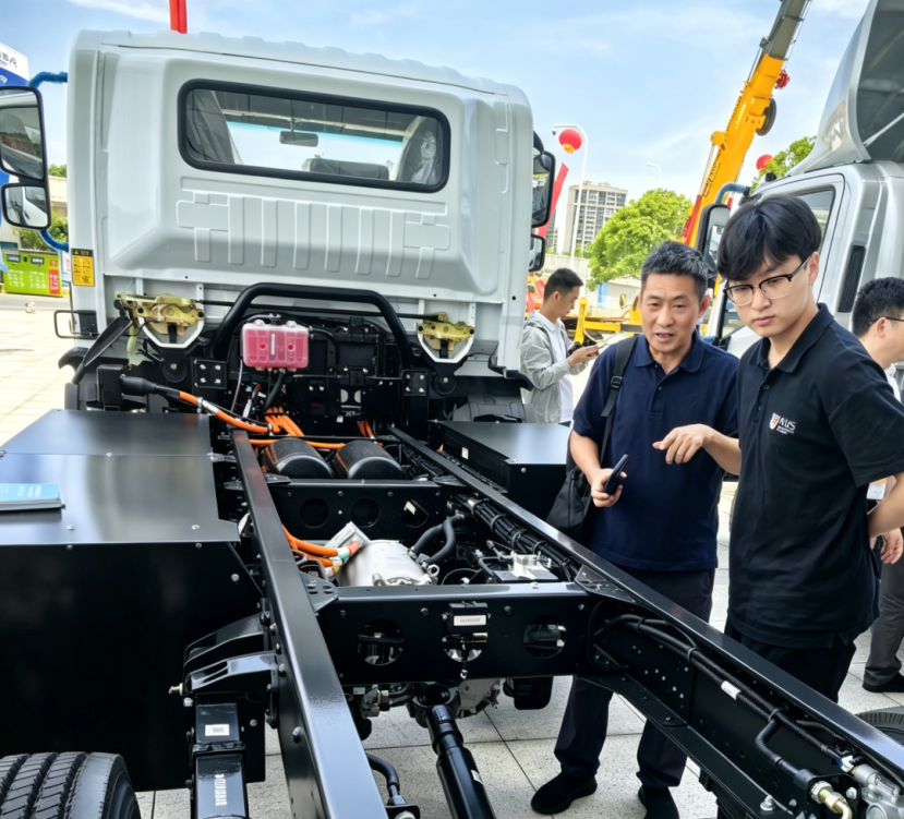 Yiwei EV chassis1