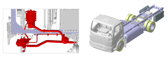 Yiwei Motors Launches 10-Ton Hydrogen Fuel Chassis, Empowering Green Upgrades in Sanitation and Logistics3